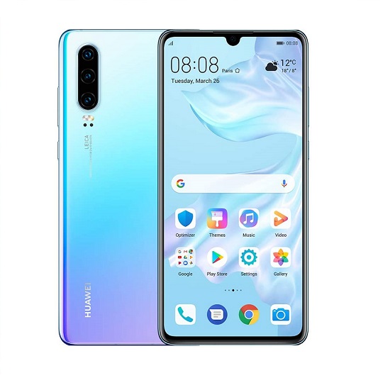 buy Cell Phone HUAWEI P30 ELE-L04 128GB - Breathing Crystal - click for details